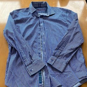 Robert Graham Striped Button Down